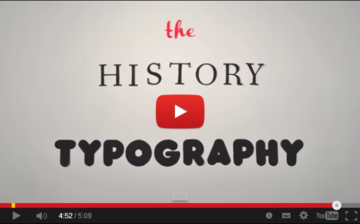 the historey of typography_video