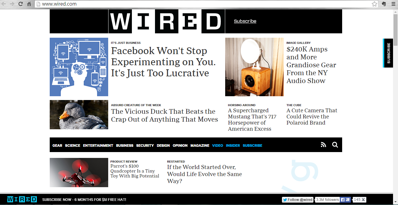 wired