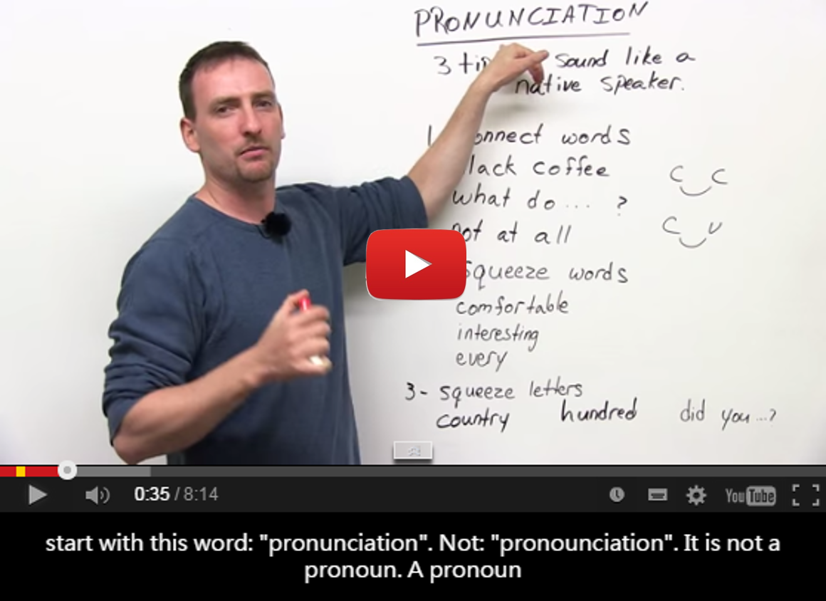 pronunciation