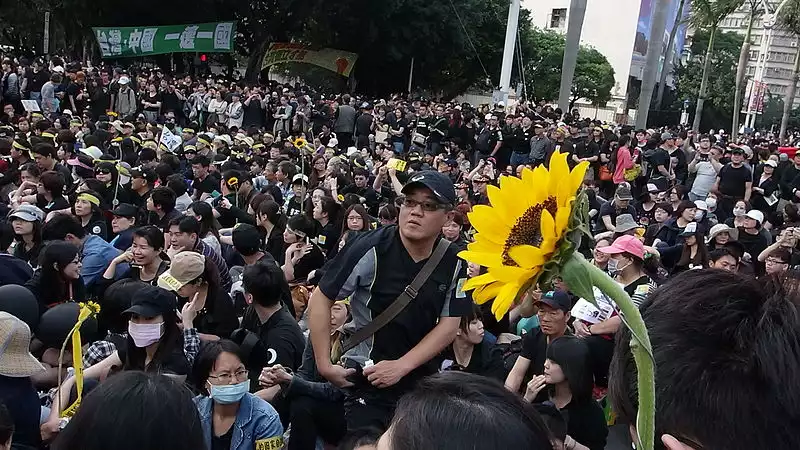 Sunflower_movement_demonstration_in_Taiwan_6