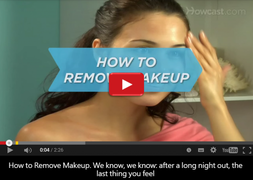 remove makeup