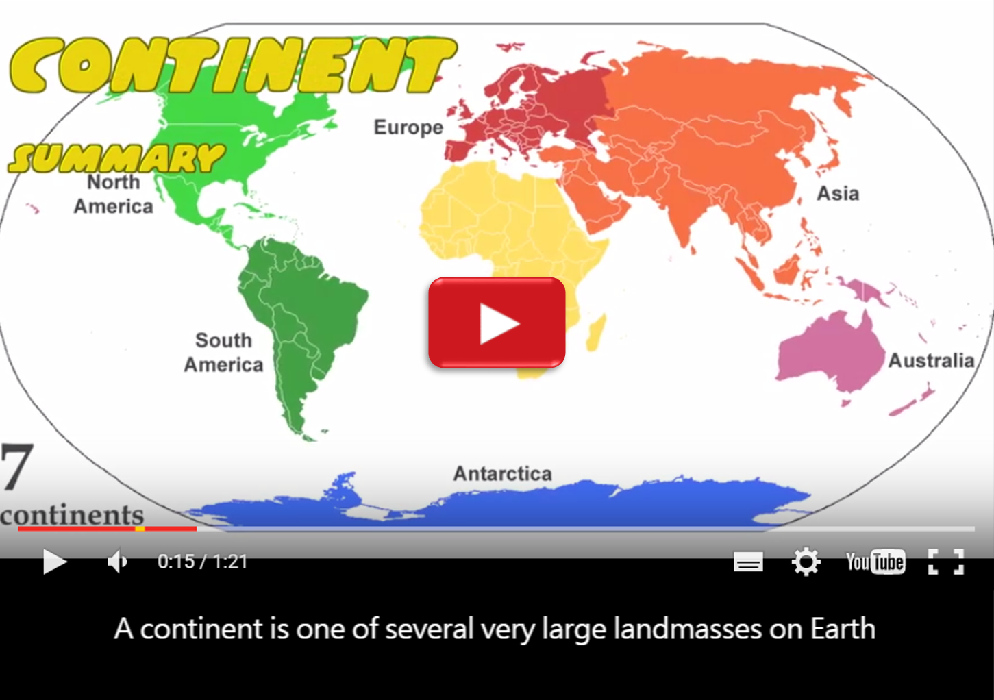 7 continents